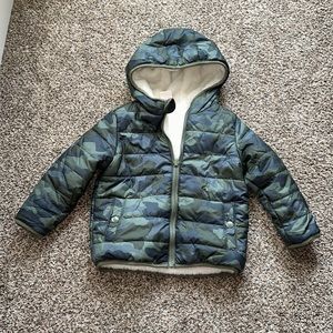 Kids 2T Sherpa Lined Jacket